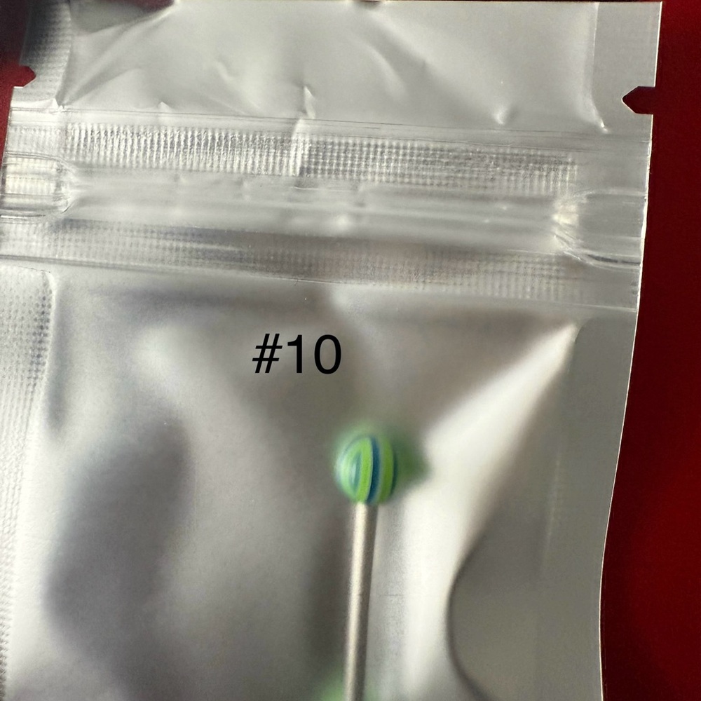 Colorful Barbell Piercing Buyers Choice - Picture 10 of 13